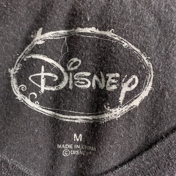 Vintage Disney Y2K v neck long sleeve soft black  graphic Minnie Mickey pullover - Picture 7 of 8
